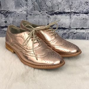Wanted Babe Loafers Rose Gold 08620